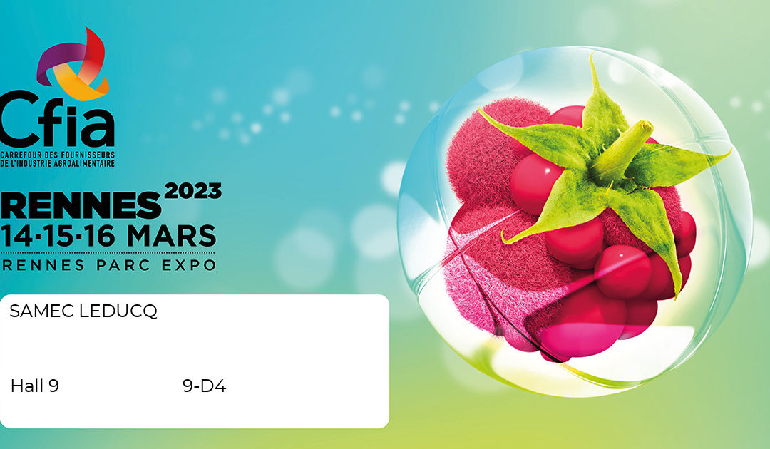 Bannière Cfia Rennes 2023 | Stand Leducq